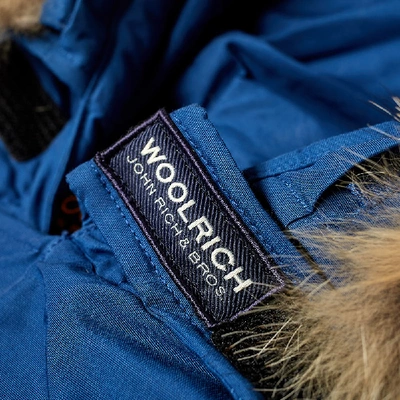 Shop Woolrich Arctic Parka Df In Blue