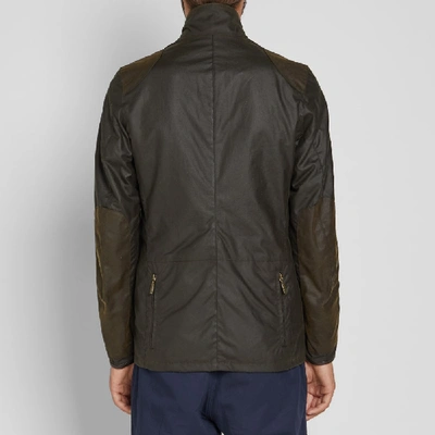 Barbour Icons Beacon Sports Waxed Cotton Jacket In Olive | ModeSens