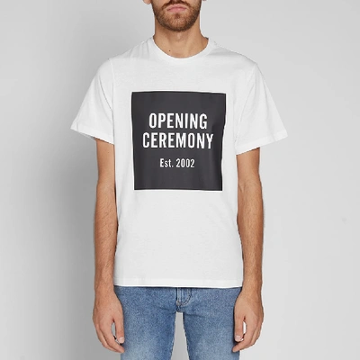 Shop Opening Ceremony Oc Logo Tee In White