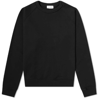 Shop John Elliott Raglan Crew In Black