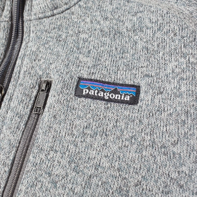 Shop Patagonia Better Sweater 1/4 Zip Jacket In Grey