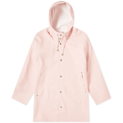Shop Stutterheim Stockholm Raincoat In Pink