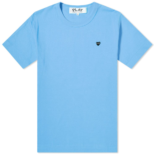 comme des garcons play little black heart tee
