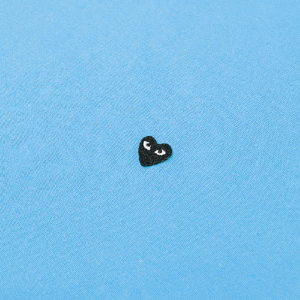comme des garcons blue heart