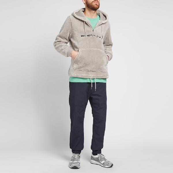 mki sherpa zip hoody