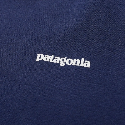 Shop Patagonia P-6 Logo Responsibili-tee In Blue