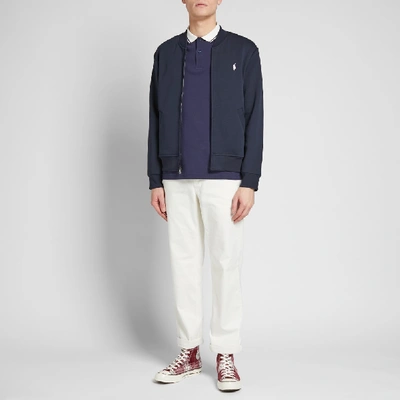 Shop Polo Ralph Lauren Tech Bomber Jacket In Blue