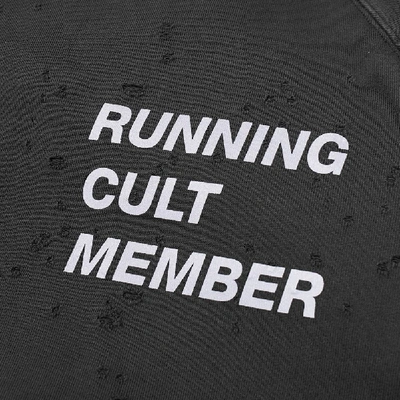 Shop Satisfy Cult Moth Eaten Sweat In Black