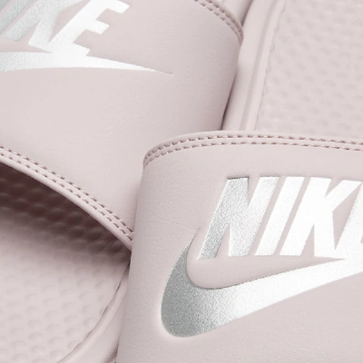 Shop Nike Benassi Jdi W In Pink