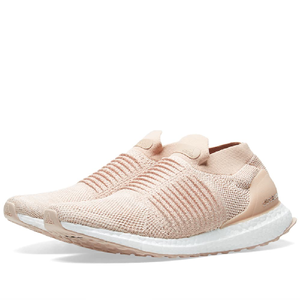 ultra boost laceless pink