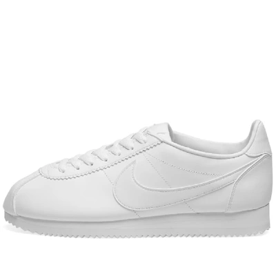 Shop Nike Classic Cortez Leather W In White