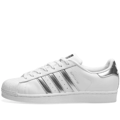 Shop Adidas Originals Adidas Superstar W In White