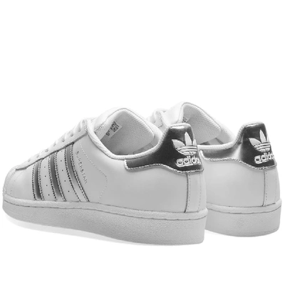 Shop Adidas Originals Adidas Superstar W In White