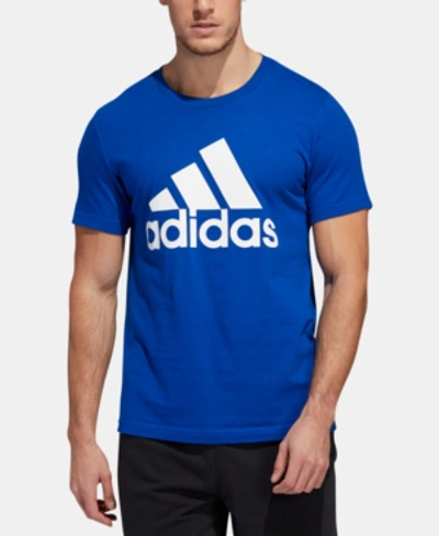 Shop Adidas Originals Adidas Men's Logo T-shirt In Croyal