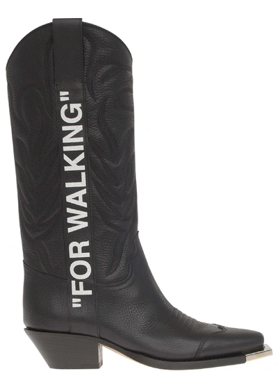 Shop Off-white Boots In Black