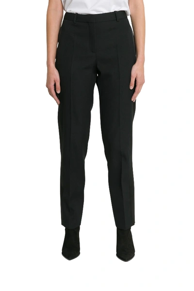 Shop Givenchy Tuxedo Trousers In Nero
