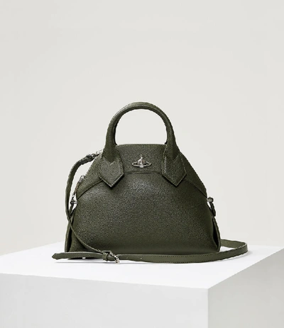 Shop Vivienne Westwood Windsor Small Handbag Green