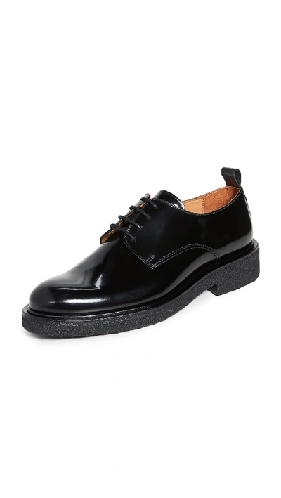 Shop Ami Alexandre Mattiussi Derby Shoes In Black