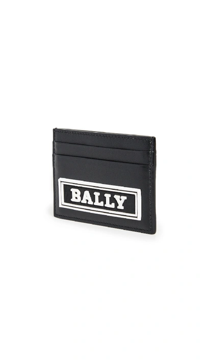 Shop Bally Bhar Card Holder In Black