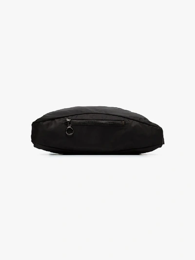 Shop Off-white Black Nylon Strap Belt Bag