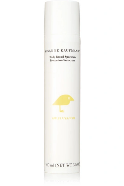 Shop Susanne Kaufmann Body Broad Spectrum Protection Sunscreen Spf25, 100ml In Colorless