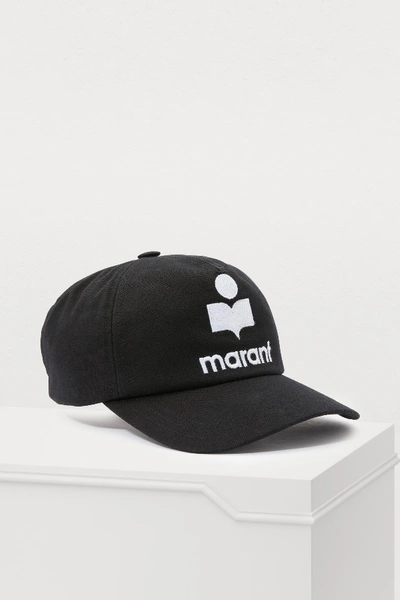 Shop Isabel Marant Tyron Cap In Black