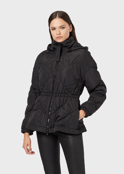 Shop Emporio Armani Puffer Jackets - Item 41915486 In Black
