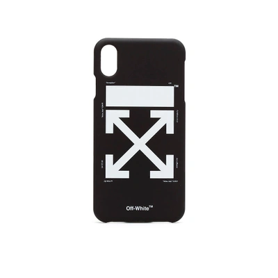 Shop Off-white Iphone Xs Max Arrow Case In Black