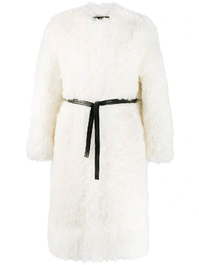 Shop Givenchy White Oversized Coat