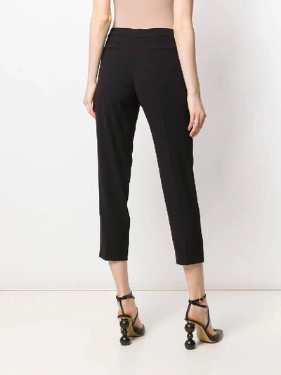 Shop Chloé Slim-fit Cropped Trousers