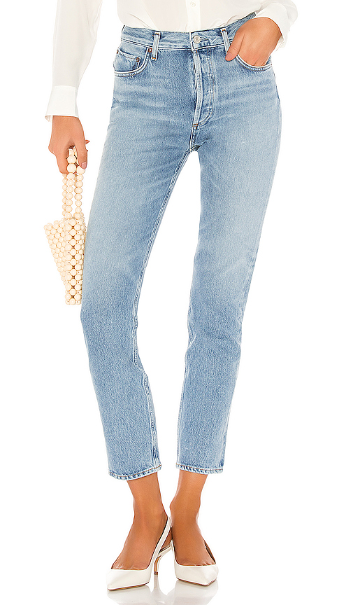 remy high rise straight fit in renewable