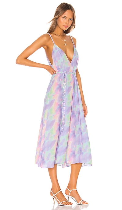 Shop Endless Summer Hannah Dress In Sorbet Tie Dye