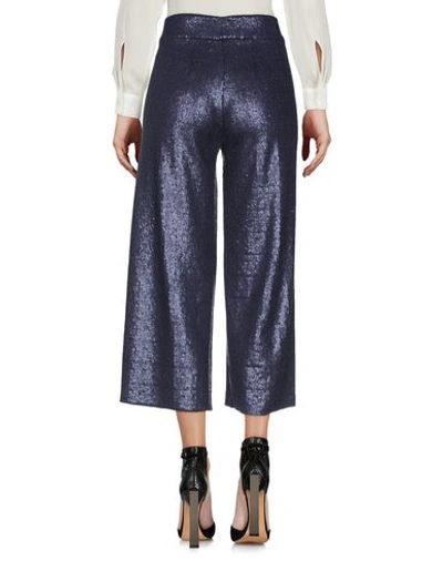 Shop Avenue Montaigne Pants In Dark Blue