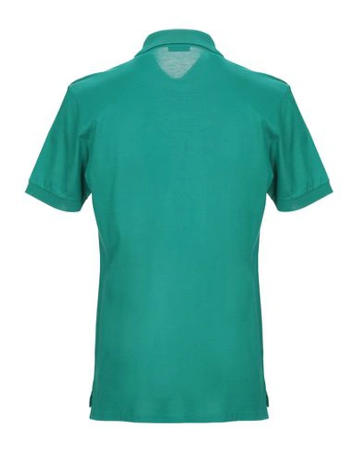 Shop Lanvin Polo Shirt In Green