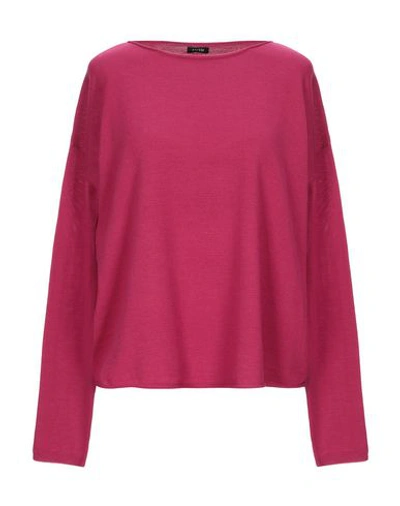 Shop Aspesi Sweater In Fuchsia