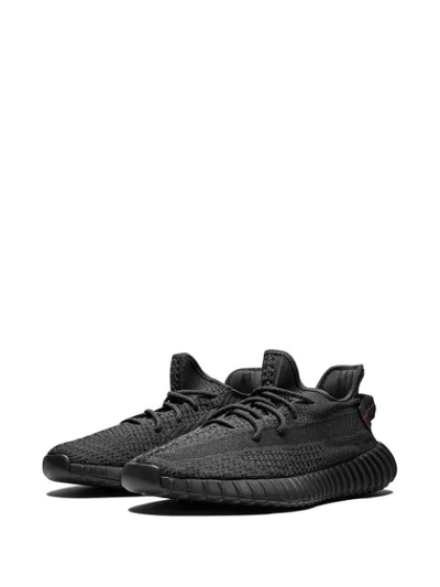 Shop Adidas Originals Static Yeezy Boost 350 Sneakers In Black