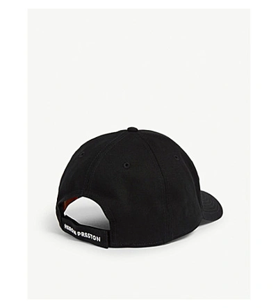 Shop Heron Preston Стиль Cotton Baseball Cap In Black Multi