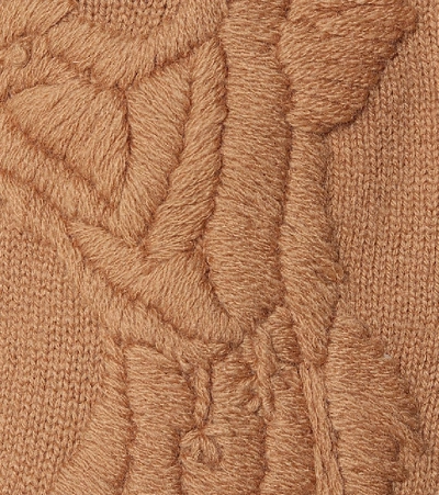 Shop Altuzarra Bromley Wool And Cashmere Sweater In Beige