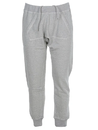 Shop Dsquared2 Front Pocket Track Pants In Grey