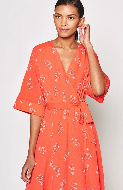 Shop Joie Daymon B Dress In Poppy