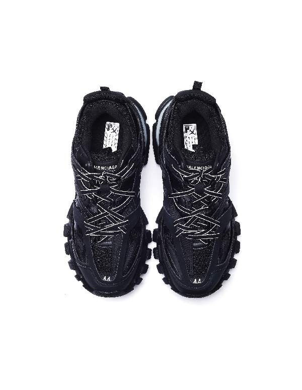 Balenciaga Black Track Led Sneakers | ModeSens