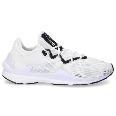 Shop Y-3 Lace Up Shoes Adizero Runner In White