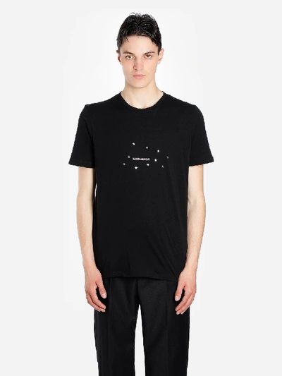 Shop Saint Laurent T Shirts In Black