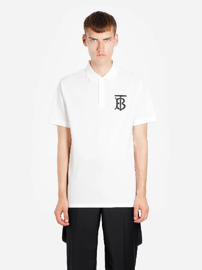 Shop Burberry T Shirts In White