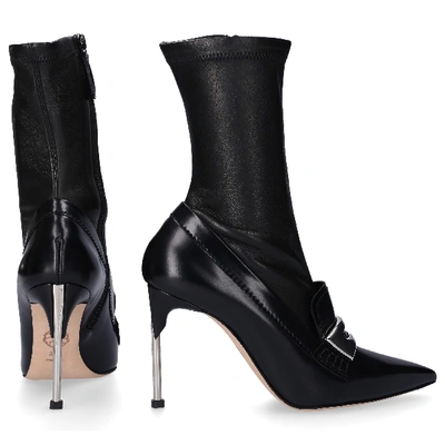 Shop Alexander Mcqueen Ankle Boots Black Watson