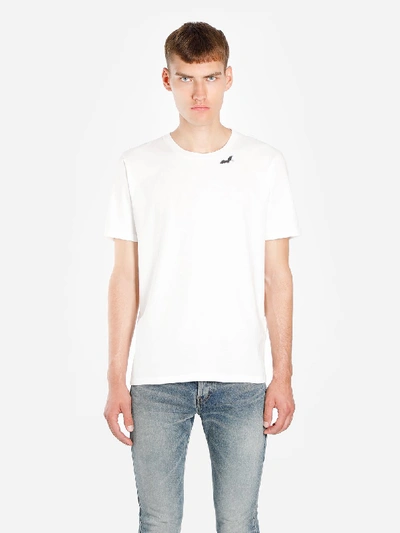 Shop Saint Laurent T Shirts In White