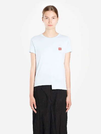 Shop Loewe T Shirts In Light Blu