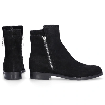 Shop Unützer Ankle Boots 8489 Suede In Black