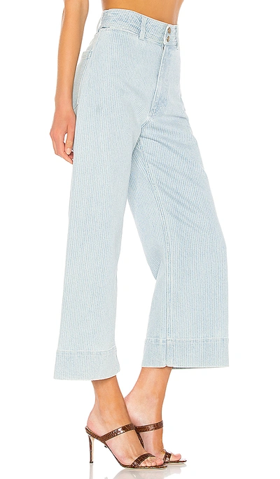 Shop Apiece Apart Merida Pant In Bleach Pin Stripe