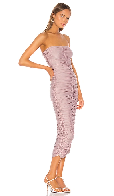 Shop Norma Kamali Slinky Dress In Posey Pink